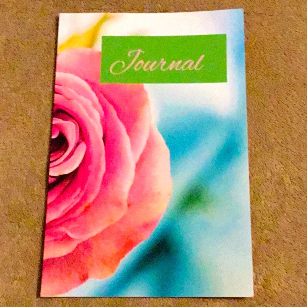 Pink and Green Journal